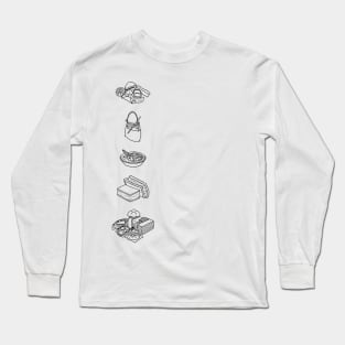 Singaporean Desserts Long Sleeve T-Shirt